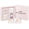 Coach Miniature Gift Set For Women 4.5ml Coach EDT + 4.5ml Coach EDP + 4.5ml Floral EDP + 4.5ml Dreams EDP